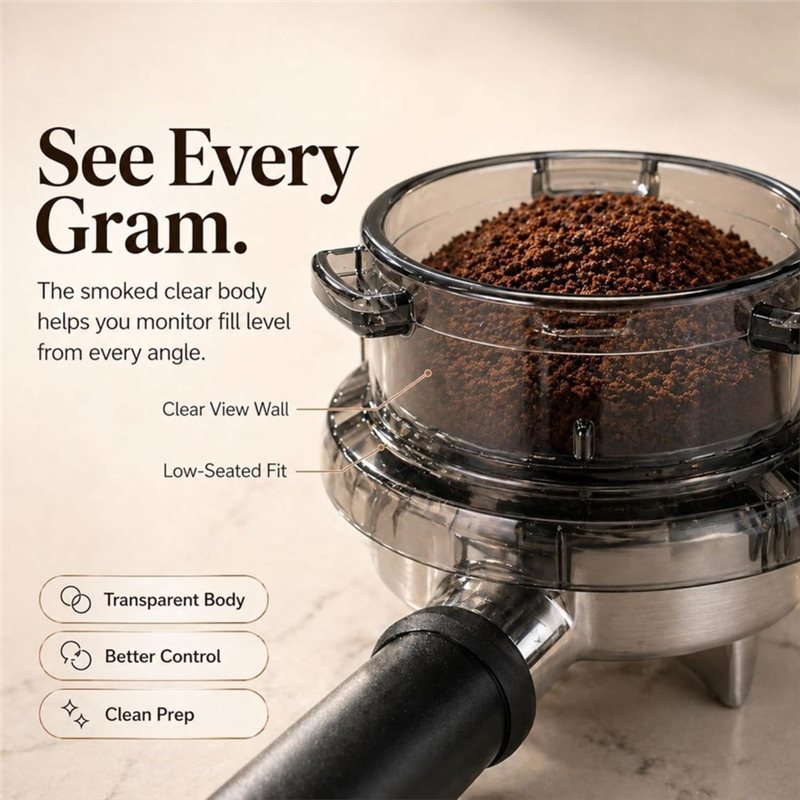 B51CNEW! مصفاة توزيع القهوة بق - مراجعة Breville Espresso Barista Touch وسعره